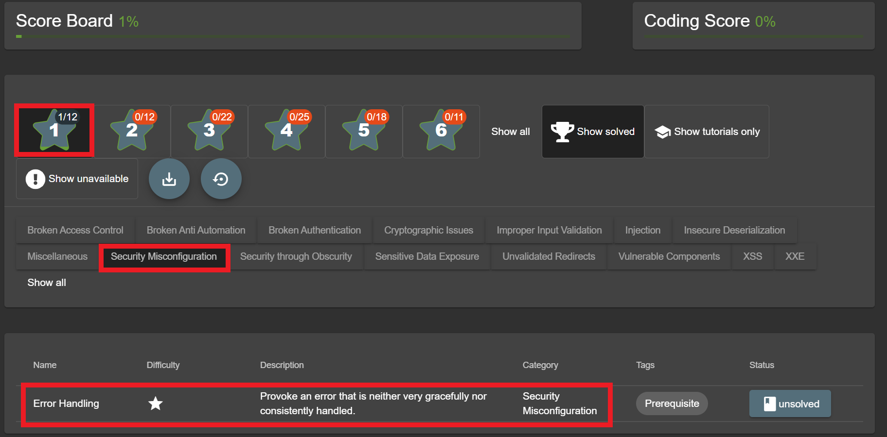 SecurityMisconfiguration